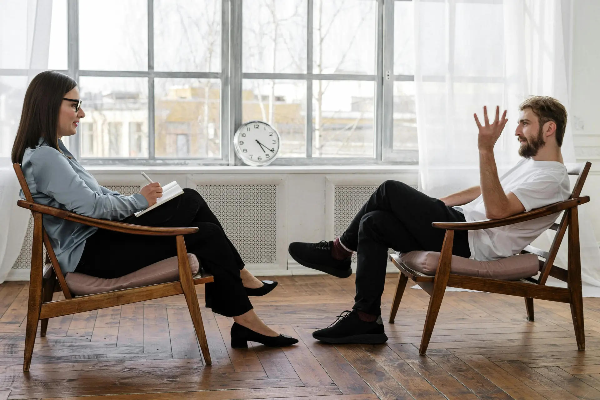 Deep counselling session